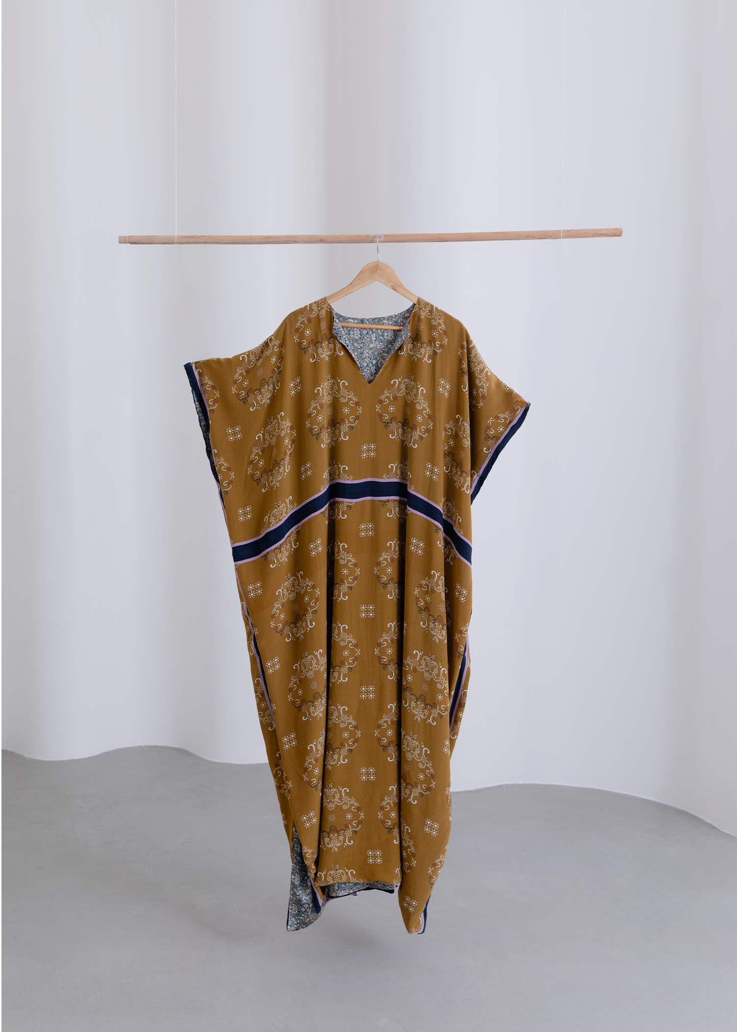 Reversible Kaftan - Ieena Mustard